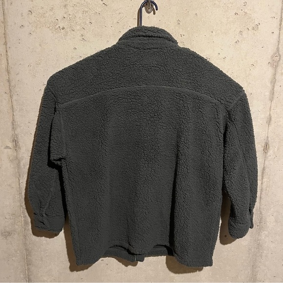 32 DEGREES - Women's Cozy Fleece Oversized Shirt Jacket - Grey - XL/XXL - Picture 6 of 8